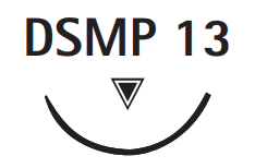 Monosyn violett - 5/0 - metric 1 - 45cm - DSMP13 - C0022433