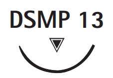 Novosyn ungefärbt - 5/0 - metric 1 - 45cm - DSMP13 - C0069619