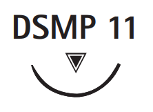 Optilene blau - 7/0 - metric 0.5 - 45cm - DSMP11 - C3090606