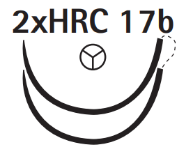 Optilene blau - 4/0 - metric 1.5 - 90cm - 2xHRC 17b - C3095581