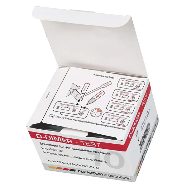 CLEARTEST D-Dimer - 10 Teste