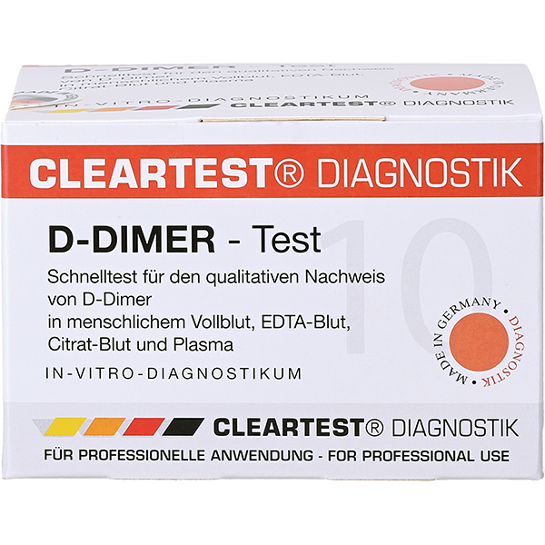 CLEARTEST D-Dimer - 5 Teste