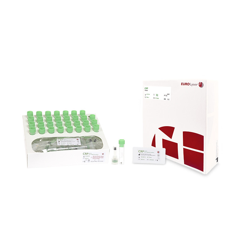 CRP-Test für Eurlosyser CUBE-S - 32 Tests inkl. Kapillare