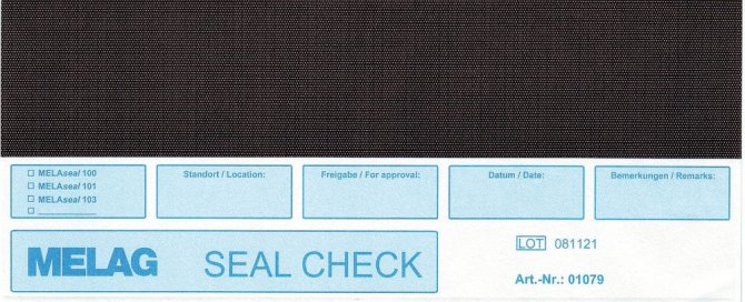 MELAcontrol® Seal Check - 100 Stück