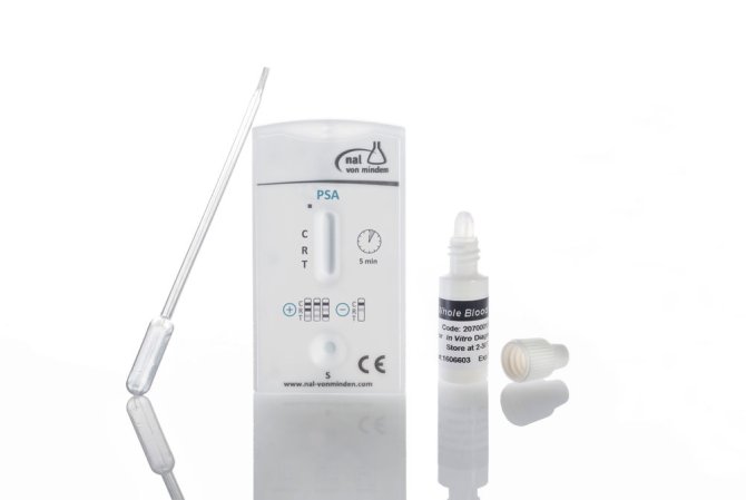 Nadal PSA Test, 20 Testkassetten