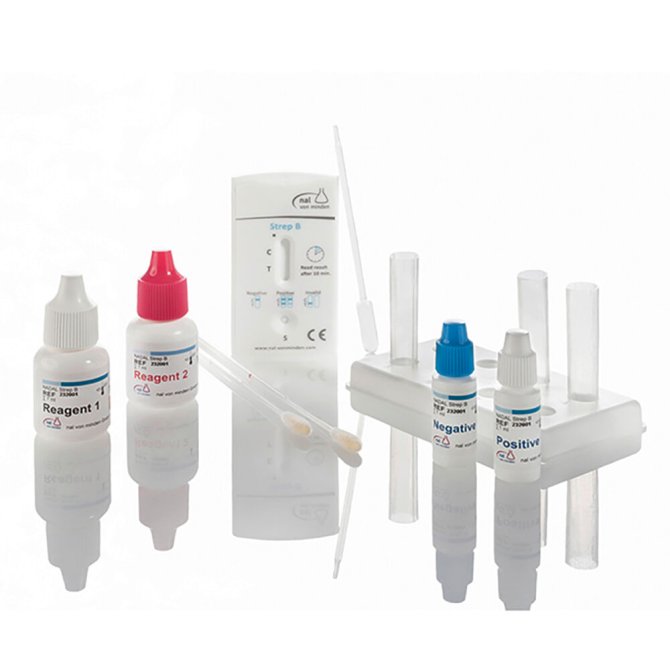 NADAL® Strep B Testkassetten - 20 Stück