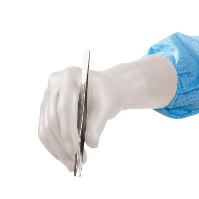 Gammex puderfrei, steril, Latex OP-Handschuhe - Gr. 8,5 - 50 Paar