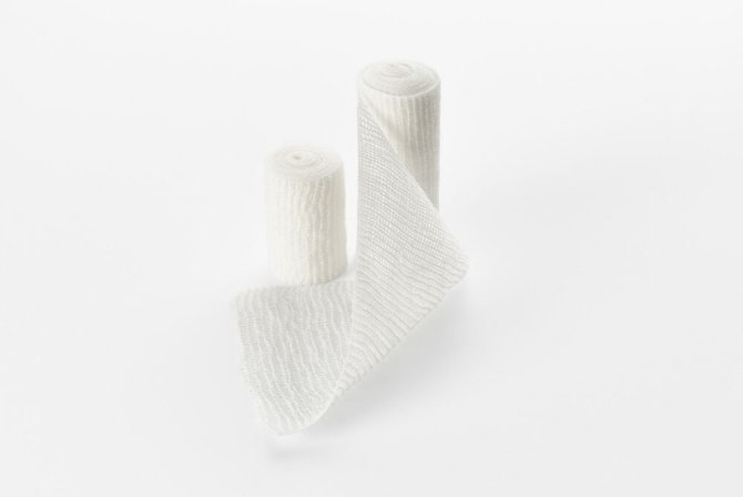 COM-TEX Mullbinden gekreppt 4 m x 10 cm, 20 Stück