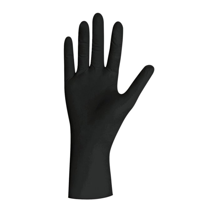 Black Pearl Nitrilhandschuhe, schwarz, Gr. L, unsteril, puderfrei, 100 Stück