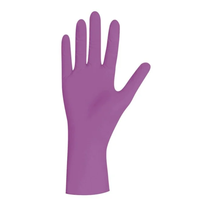 Violet Pearl Nitrilhandschuhe, violett, Gr. S, unsteril, puderfrei, 100 Stück