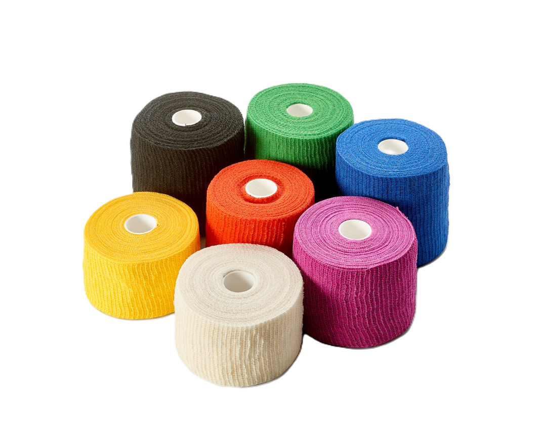 miro-haft krepp - Kohäsive, elastische Fixierbinde - 6 cm x 20 m - schwarz - 1 Stück