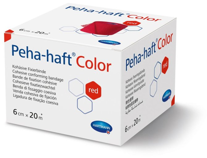 Idealast-haft Color Hartmann, rot, 6 cm x 4 m, 1 Stück