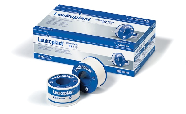 Leukoplast® wasserfest Rollenpflaster, 5 cm x 5 m, 6 Stück
