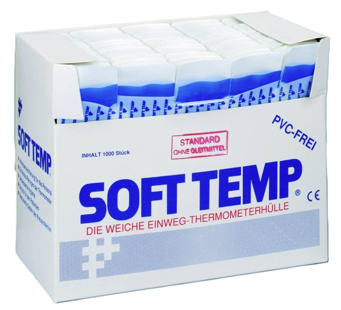 Einmal-Thermometerhüllen SOFT TEMP Ohne Gleitmittel
