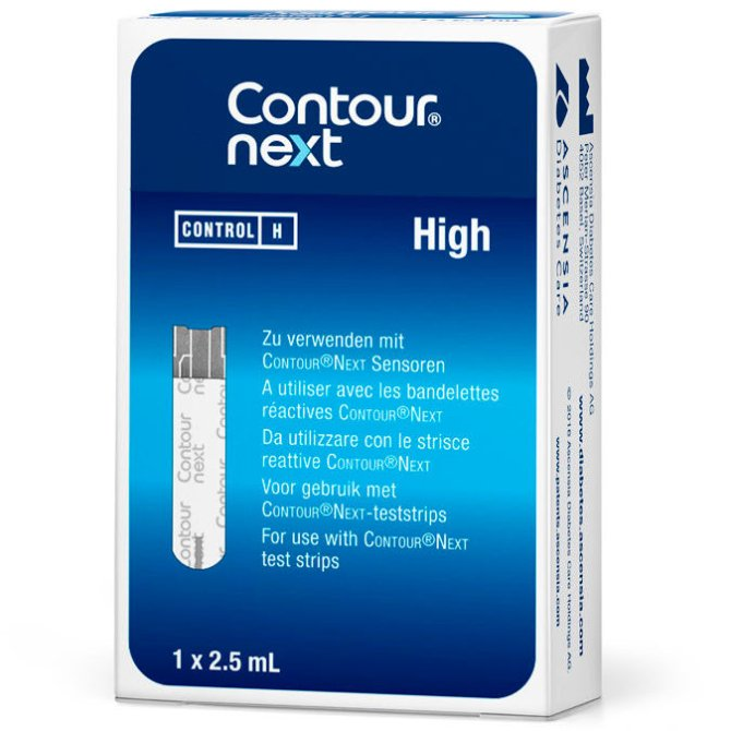 ASCENSIA Contour® Next Kontrolllösung Hoch