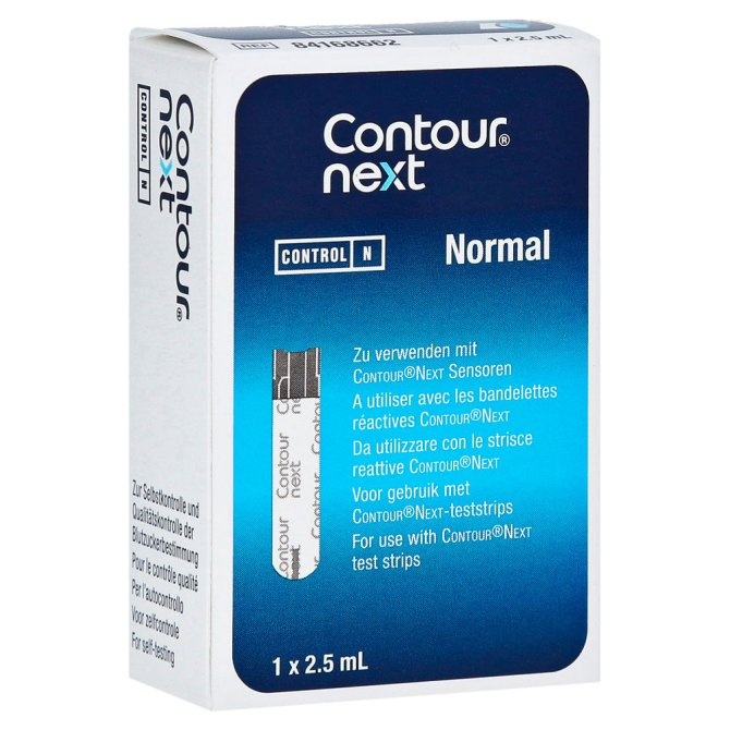 ASCENSIA Contour® Next Kontrolllösung Normal