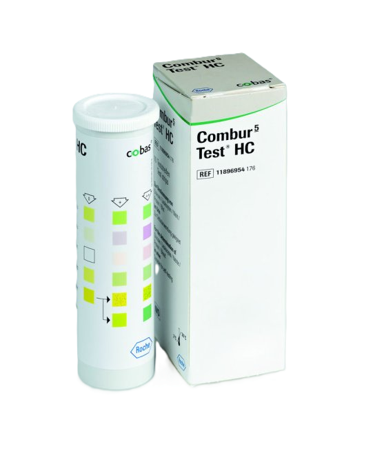 Combur-Test® Urinteststreifen von Roche Combur-5-Test® HC, 10 Stück