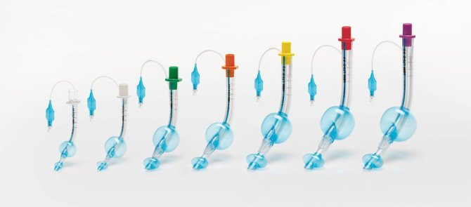 VBM Larynx Tubus LTS-D >180 cm; 5 Erwachsene | Ch:18, violett