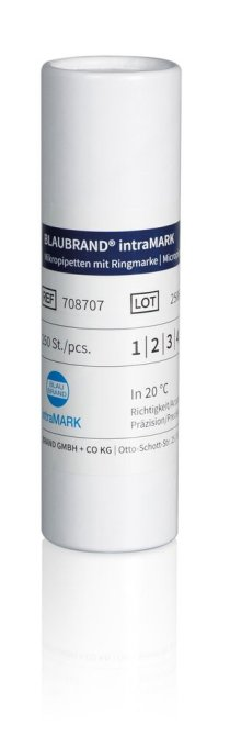 Brand Mikropipetten BLAUBRAND® 1-5 µl, weiß - 250 Stück