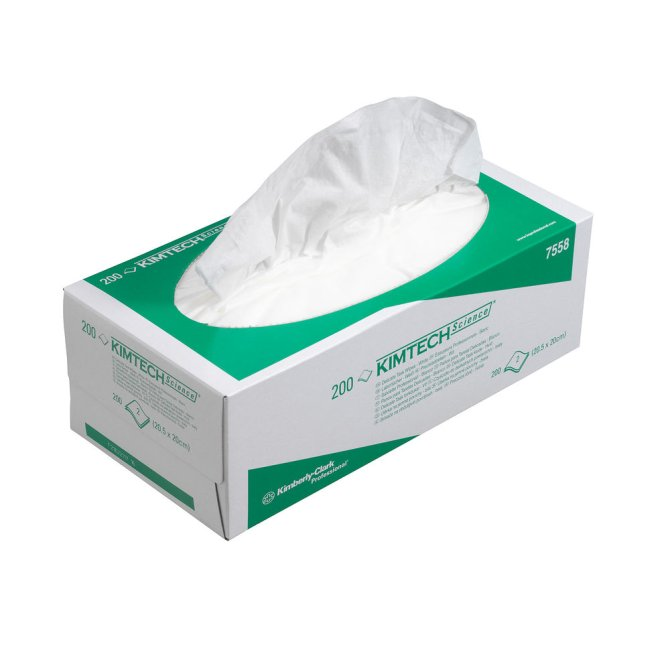 Kimtech Science Labortücher, weiß - 2-lagig, 20,5x20cm - 200 Tücher