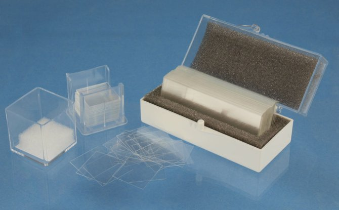 Deckgläser für Mikroskopie - 18 x 18 mm - 100 Stück