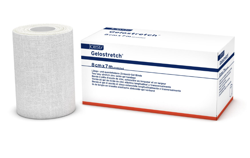 essity Zink-Gel-Binde Gelostretch®, 8 cm x 7 m, 1 Stück