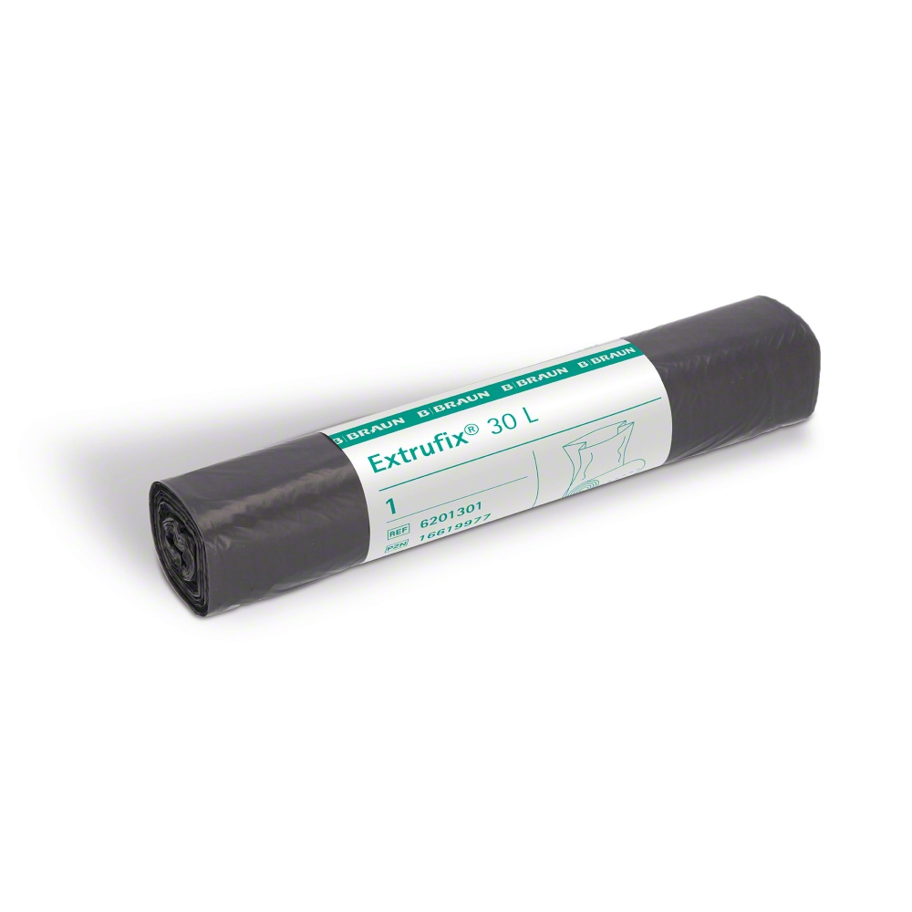 B. Braun Extrufix® Abfallbeutel - 30 Liter - 1 Rolle à 24 Beutel